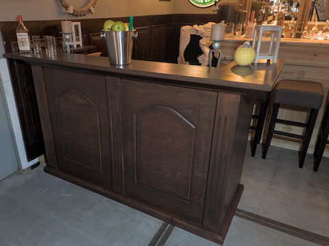 Voorbar / Balie model Teak 190